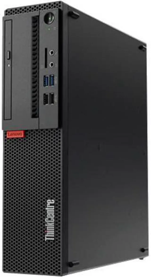 Alt view image 3 of 13 - Lenovo ThinkCentre M75s-1 SFF Desktop Computer R5-3400G 8GB 256GB SSD W10P DVDW