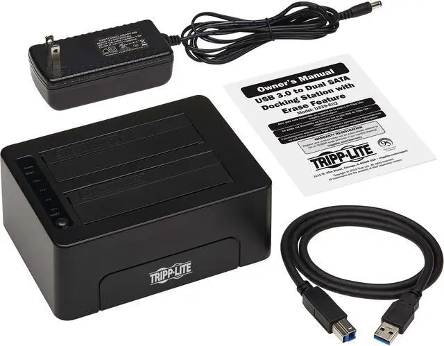 Alt view image 5 of 15 - Tripp Lite U339-E02 Drive Enclosure USB 3.0 Type B External Drive Enclosure