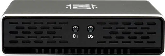 Alt view image 4 of 19 - Tripp Lite USB-C to Dual M.2 SATA SSD/HDD Enclosure Adapter - USB 3.1 Gen 2 (10 Gbps), Thunderbolt 3, UASP, RAID (U457-2M2-SATAG2)