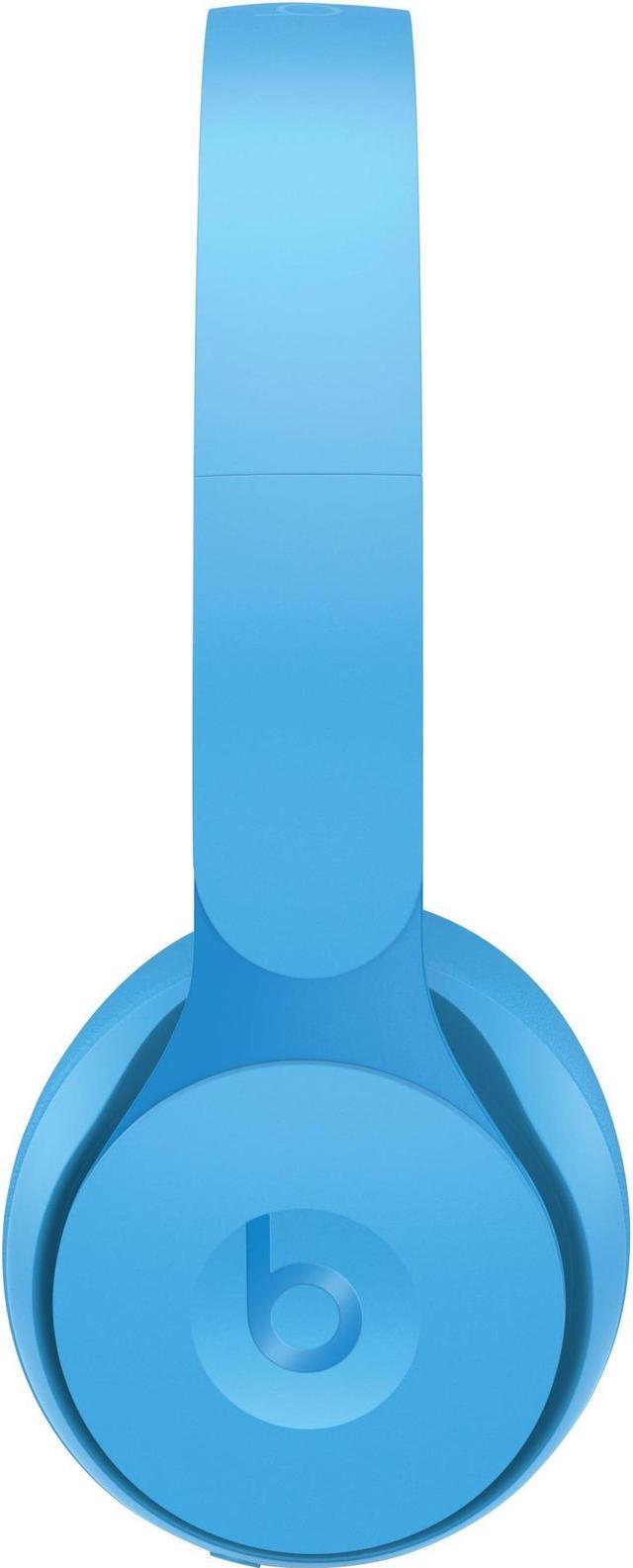 Alt view image 5 of 13 - Beats by Dr. Dre Solo Pro Wireless Headphones - Stereo - Wireless - Bluetooth - Over-the-head - Binaural - Circumaural - Noise Canceling - Light Blue