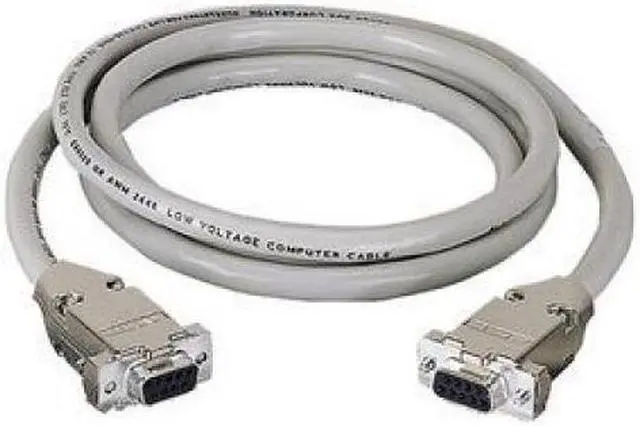 Alt view image 3 of 8 - BLACK BOX EDN12H-0020-MF RS232 SHIELD METAL HOOD DB9-M/F 20FT