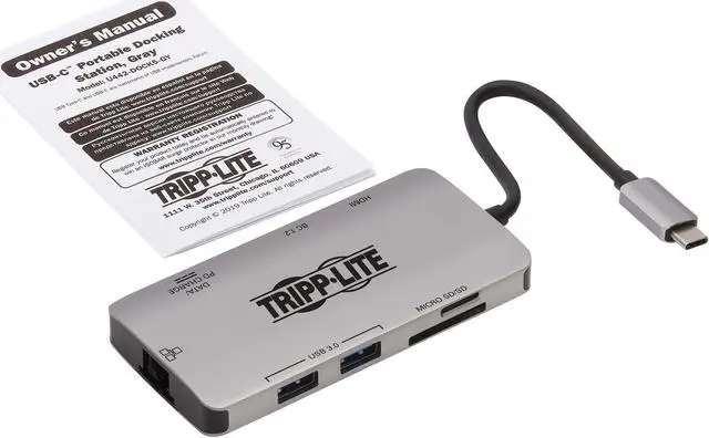 Alt view image 5 of 20 - USB C DOCKING STATION 4K USB