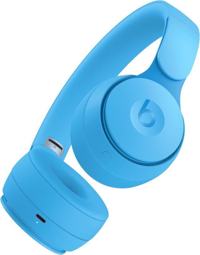 Alt view image 3 of 13 - Beats by Dr. Dre Solo Pro Wireless Headphones - Stereo - Wireless - Bluetooth - Over-the-head - Binaural - Circumaural - Noise Canceling - Light Blue