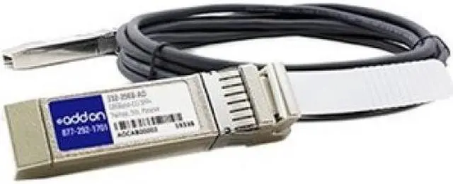 Alt view image 4 of 6 - AddOn AddOn 5m Dell Compatible SFP+ DAC - Twinaxial cable - SFP+ - SFP+ - 16.4