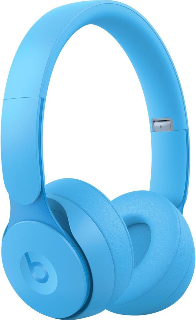 Alt view image 7 of 13 - Beats by Dr. Dre Solo Pro Wireless Headphones - Stereo - Wireless - Bluetooth - Over-the-head - Binaural - Circumaural - Noise Canceling - Light Blue