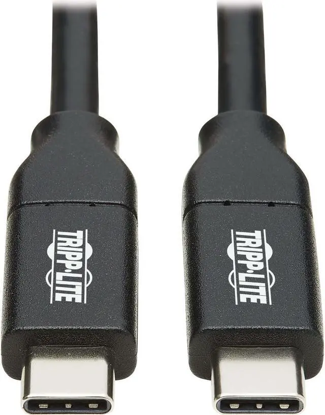 Main image of Tripp Lite 9.8ft USB Type C to USB C USB 2.0 Charging Cable Black