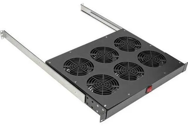 Main image of Tripp Lite Fan Tray for 19in Racks - 6 120V High-Performance Fans - 576 CFM - C14 Inlet - 1URM SRFANTRAY6