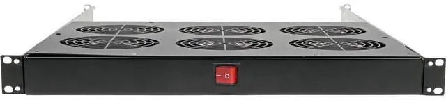 Alt view image 5 of 17 - Tripp Lite Fan Tray for 19in Racks - 6 120V High-Performance Fans - 576 CFM - C14 Inlet - 1URM SRFANTRAY6