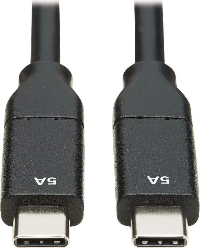 Alt view image 3 of 9 - Tripp Lite 3.3ft USB Type C to USB C USB 2.0 Charging Cable Black