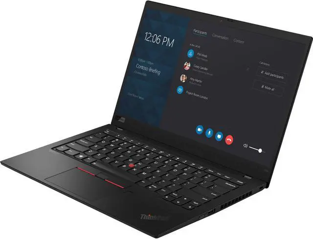 Alt view image 8 of 14 - Lenovo ThinkPad X1 Carbon 7th Gen 14" Ultrabook - 1920 x 1080 - Core i7 i7-8665U - 16 GB RAM - 512 GB SSD - 20QD000FUS