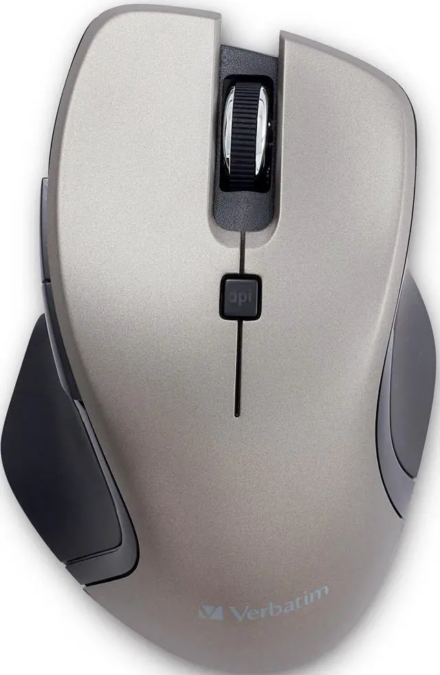Alt view image 7 of 20 - Verbatim USB-C Wireless Blue LED Mouse Graphite 70245