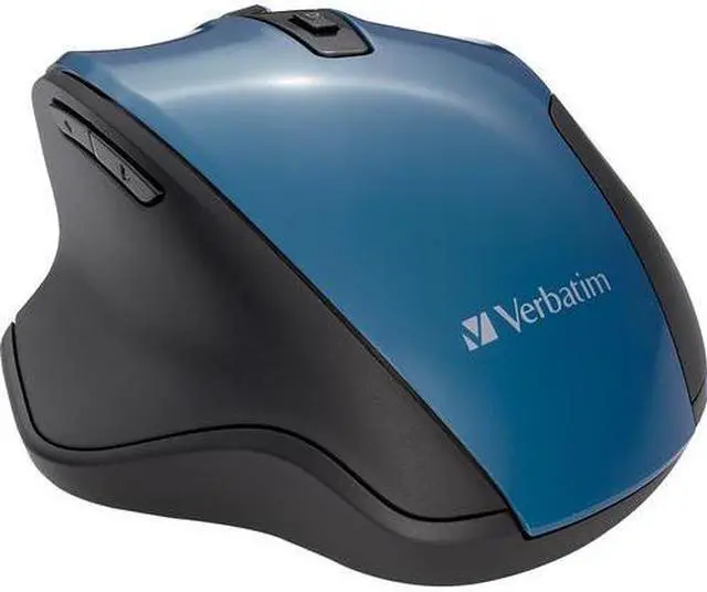 Main image of Verbatim Silent Ergonomic Wireless Blue LED Mouse Dark Teal 70244