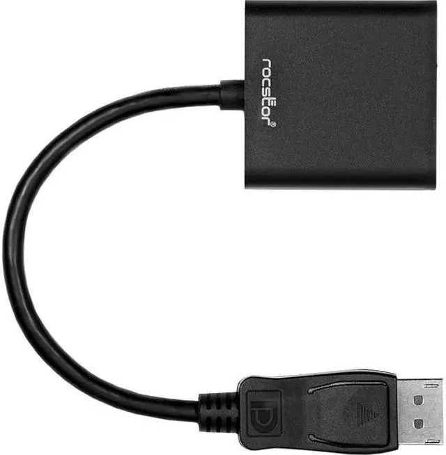 Alt view image 8 of 12 - Rocstor Y00DVI-BK DisplayPort to DVI Adapter