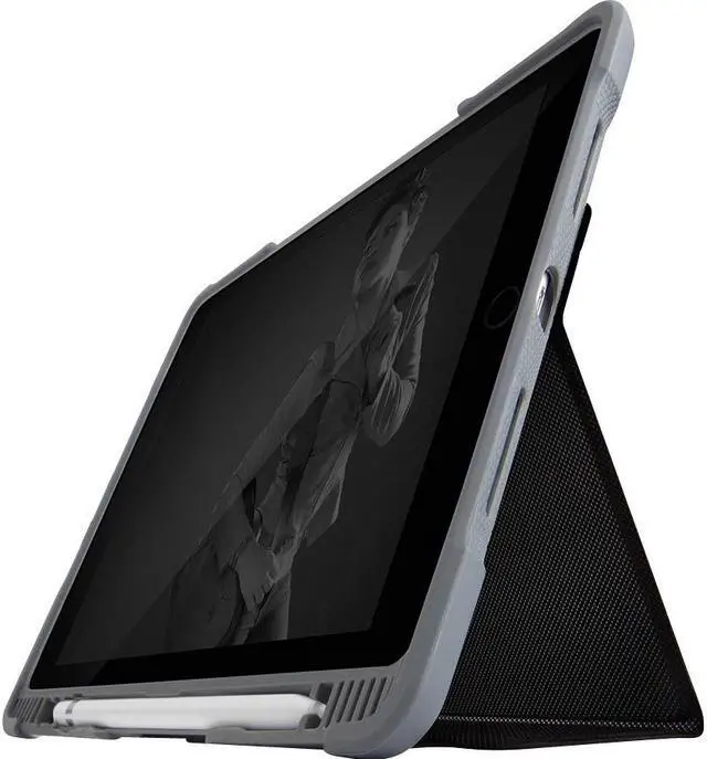 Alt view image 4 of 13 - STM Goods Dux Plus Duo Carrying Case for 10.2" Apple iPad (7th Generation) Tablet - Black