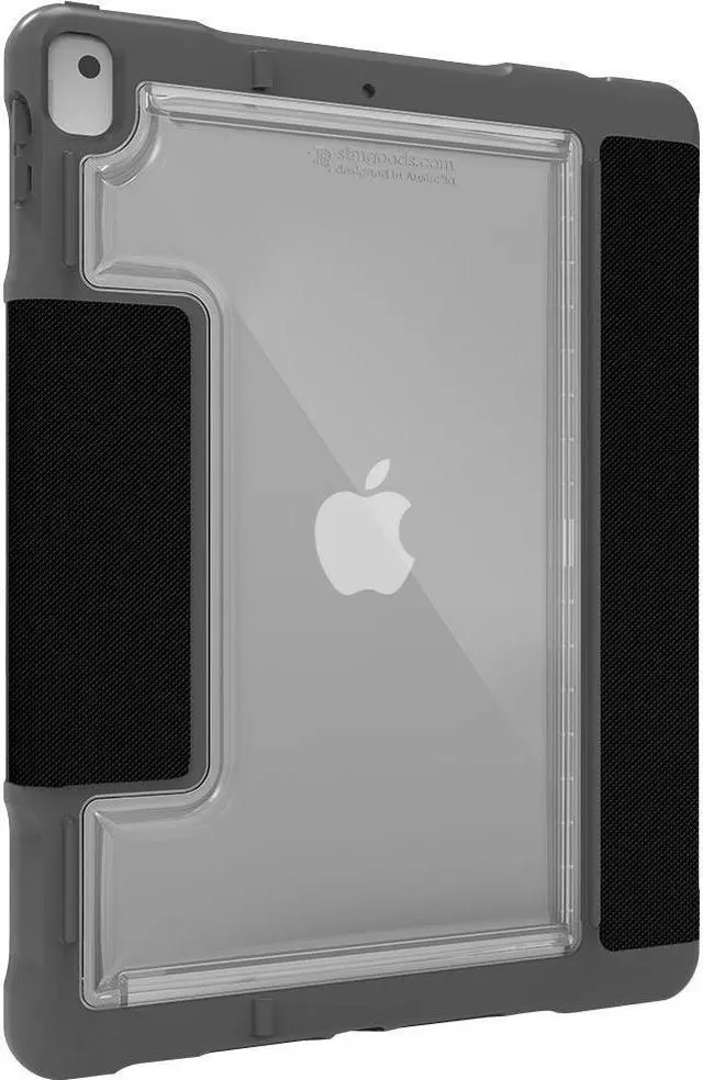 Alt view image 7 of 13 - STM Goods Dux Plus Duo Carrying Case for 10.2" Apple iPad (7th Generation) Tablet - Black