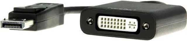 Alt view image 6 of 12 - Rocstor Y00DVI-BK DisplayPort to DVI Adapter
