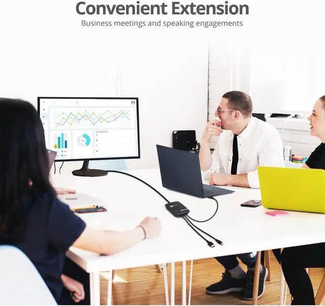 Alt view image 5 of 20 - Siig 3X1 Hdmi 4K Multi Format Presentation Switcher - Byod