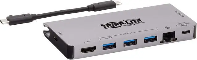 Alt view image 5 of 13 - USB C DOCKING STATION HUB 4K