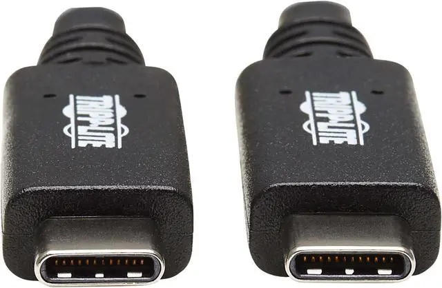 Alt view image 2 of 16 - Tripp Lite Usb-C To Usb-C Cable (M/M) - Usb 3.1 Gen 2 10 Gbps Thunderbolt 3 20 In.