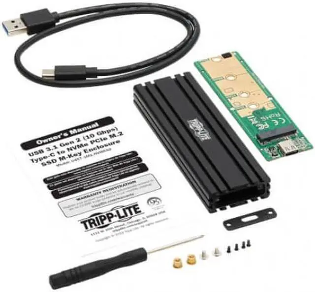 Alt view image 4 of 19 - USB C TO M.2 NVME SSD M-KEY
