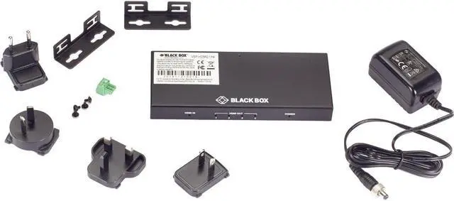Alt view image 6 of 12 - Black Box HDMI 2.0 4K60 Splitter - 1x4