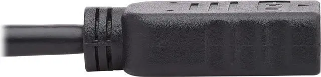 Alt view image 4 of 20 - Tripp Lite 1ft P136-001 DisplayPort To HDMI Video Adapter Converter Black