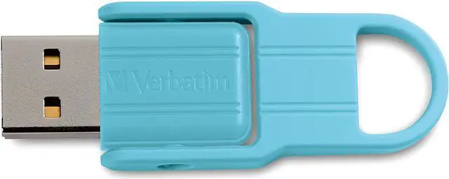 Alt view image 4 of 20 - Verbatim 16Gb Store 'N' Click Usb Flash Drive - 2Pk - Blue Yellow