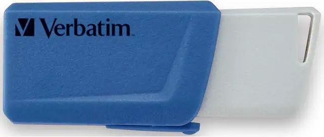 Alt view image 6 of 17 - Verbatim® Store'N'Flip USB 2.0 Flash Drives, 16GB, Berry/Blue, Pack Of 2 Flash Drives, 70377