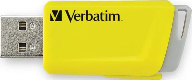 Alt view image 7 of 17 - Verbatim® Store'N'Flip USB 2.0 Flash Drives, 16GB, Berry/Blue, Pack Of 2 Flash Drives, 70377