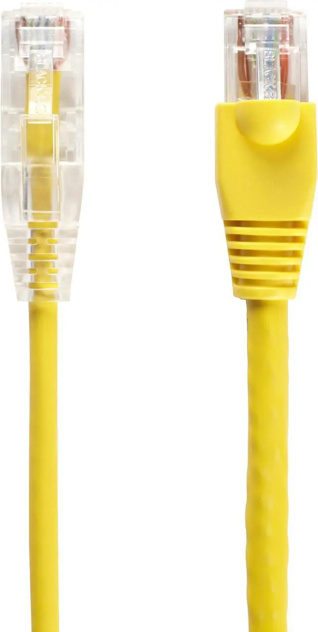 Main image of BLACK BOX C6APC28-YL-15 CAT6A 500-MHZ STRANDED ETHERNET PATCH CABLE - UNSHIELDED (UTP), CM PVC, SNAGLESS