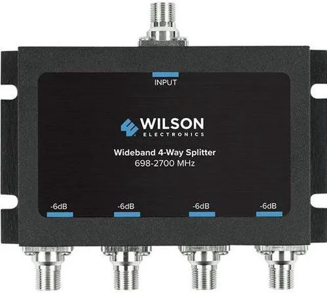 Alt view image 4 of 9 - Wilson 75 Ohm 4-Way Splitter