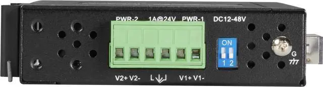 Alt view image 2 of 8 - Black Box LGC281A LGC280 Series Gigabit Industrial Media Converter - Multimode SC