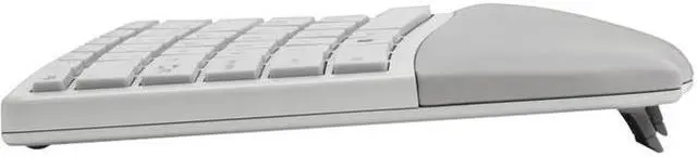 Alt view image 7 of 20 - Kensington Pro Fit K75407US Gray 2.4 GHz and Bluetooth Ergonomic Keyboard and Mouse