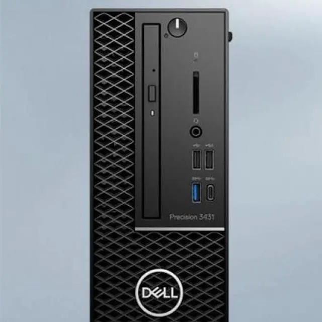 Alt view image 6 of 10 - Dell Precision 3431 SFF Desktop Computer i5-9500 8GB 256GB SSD Win 10 Pro DVDW