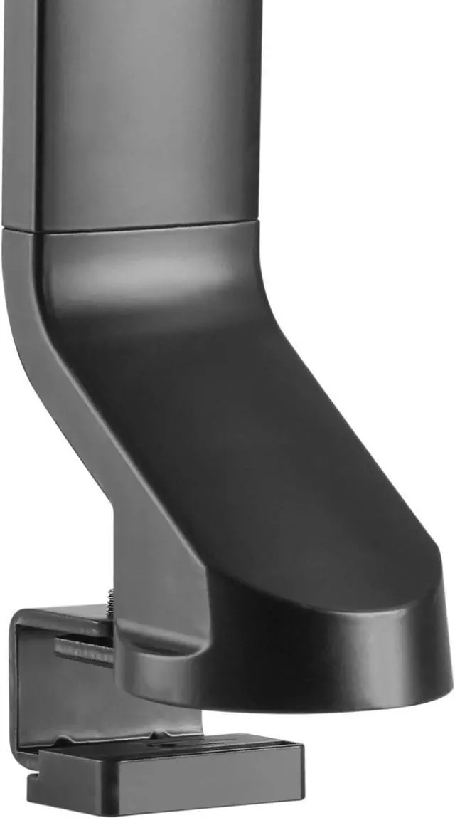 Alt view image 3 of 20 - Tripp Lite Dual-Display Monitor Arm w/ Desk Clamp Height Adjustable 17-27in