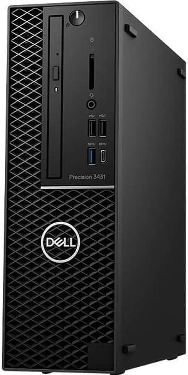 Alt view image 7 of 10 - Dell Precision 3431 SFF Desktop Computer i5-9500 8GB 256GB SSD Win 10 Pro DVDW
