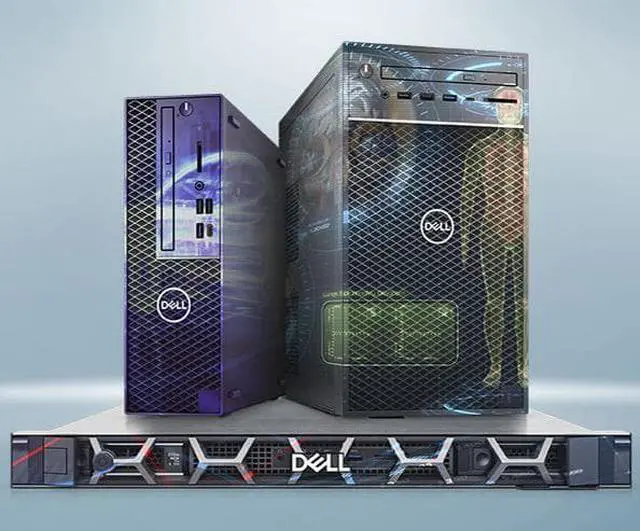 Alt view image 5 of 10 - Dell Precision 3431 SFF Desktop Computer i5-9500 8GB 256GB SSD Win 10 Pro DVDW