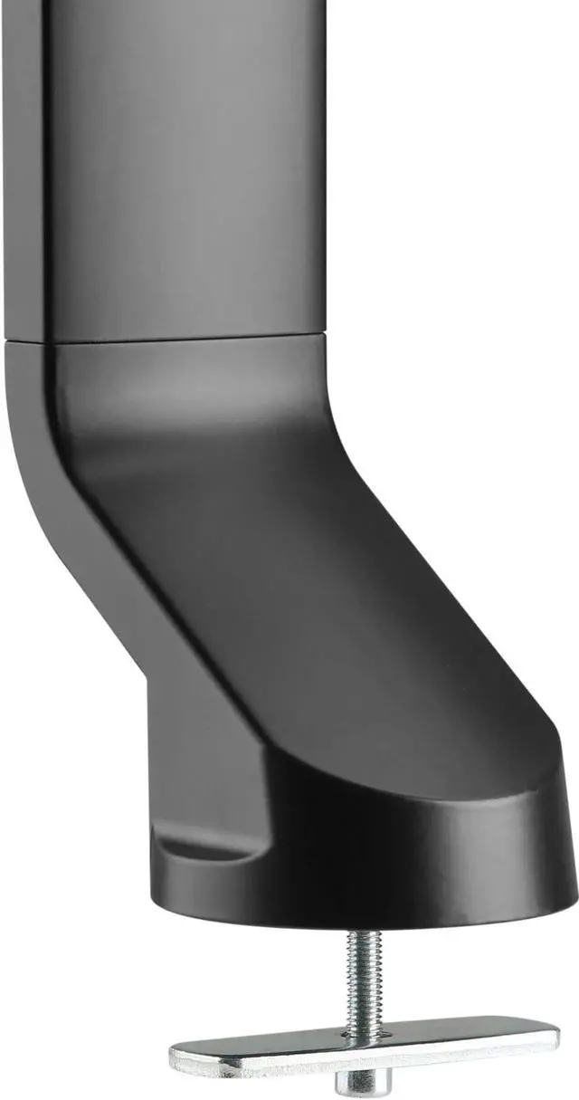 Alt view image 6 of 20 - Tripp Lite Dual-Display Monitor Arm w/ Desk Clamp Height Adjustable 17-27in