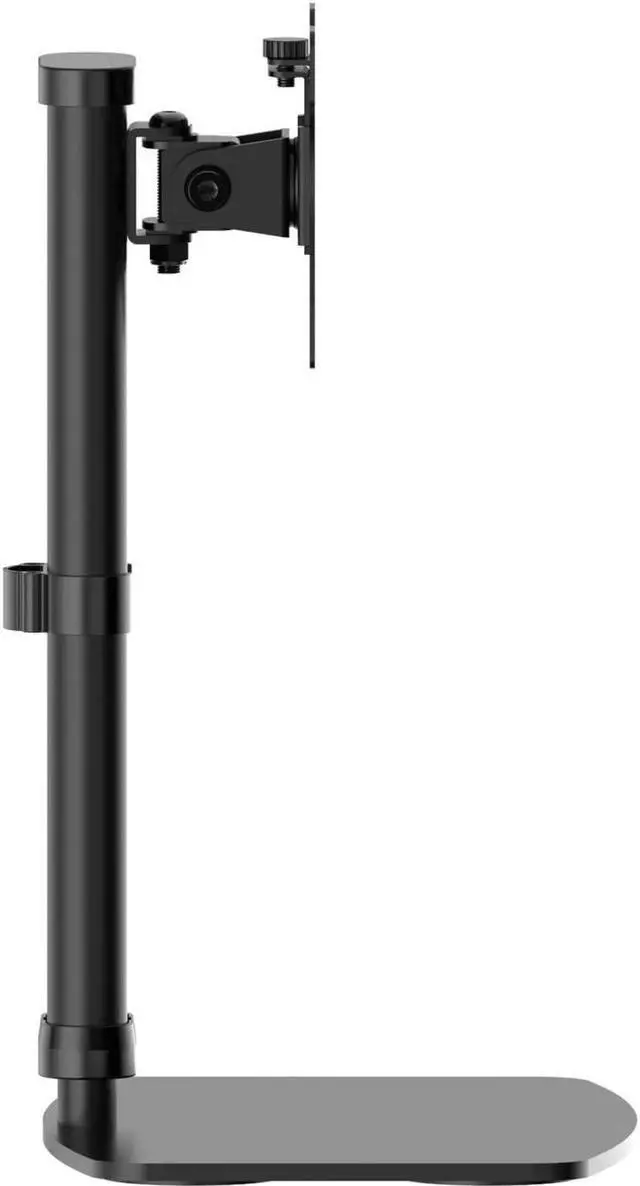 Alt view image 3 of 20 - Tripp Lite Single-Display Monitor Stand - Height Adjustable, 17" to 27" Monitors - Up to 27" Screen Support - 13.23 lb Load Capacity - 21.3" Height x 12.6" Width x 7.9" D