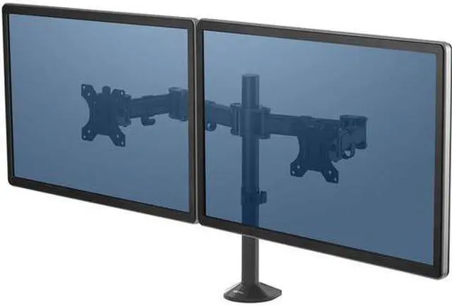 Main image of FELLOWES 8502601 Reflex Dual Monitor Arm