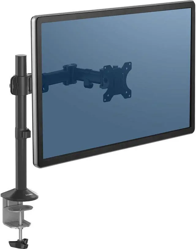Alt view image 2 of 19 - Fellowes Reflex Single Monitor Arm 8502501