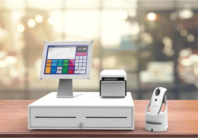 Alt view image 2 of 12 - Socket Mobile SocketScan S700 Handheld Barcode Scanner - Wireless Connectivity - 20" Scan Distance - 1D - Imager - Bluetooth - White