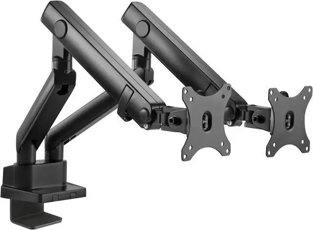 Alt view image 3 of 11 - Amer Networks - HYDRA2B - Amer Mounting Arm for Curved Screen Display, Flat Panel Display - Matte Black - 2 Display(s)