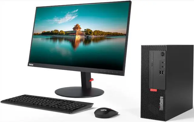 Alt view image 4 of 15 - Lenovo ThinkCentre M720e SFF, i5-9400, UHD Graphics 630, 8GB, 256GB SSD, Win 10 Pro, One YR On-site Warranty