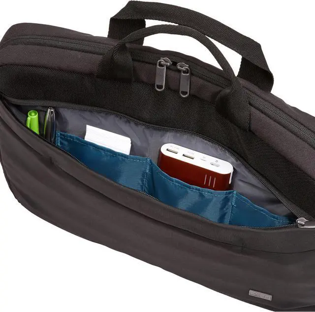 Alt view image 9 of 14 - Case Logic Advantage Adva-116 Black Carrying Case (Attaché) For 10" To 16" Notebook - Black