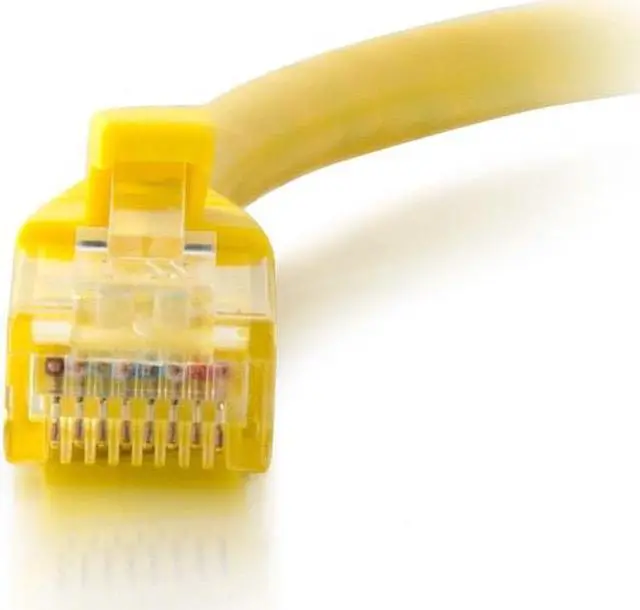 Alt view image 3 of 12 - C2G 50750 10 ft. Cat6a Snagless Unshielded (UTP) Ethernet Network Patch Cable - Yellow