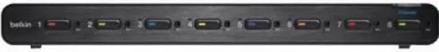 Alt view image 5 of 7 - Belkin Advanced Secure DVI-I KVM Switch; 8-Port Plus