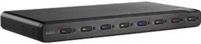 Alt view image 4 of 7 - Belkin Advanced Secure DVI-I KVM Switch; 8-Port Plus