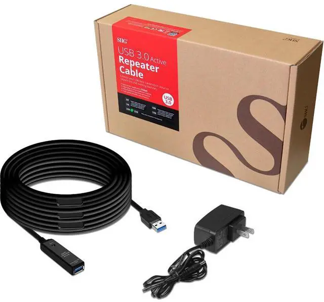Alt view image 6 of 20 - SIIG USB 3.0 Active Repeater Cable - 25M