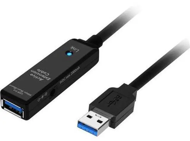 Alt view image 3 of 20 - SIIG USB 3.0 Active Repeater Cable - 25M